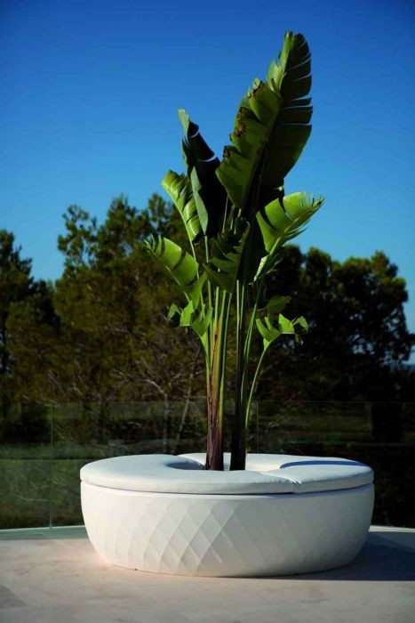 Tour D'arbre - Jardinière Ronde VASES ISLAND VONDOM