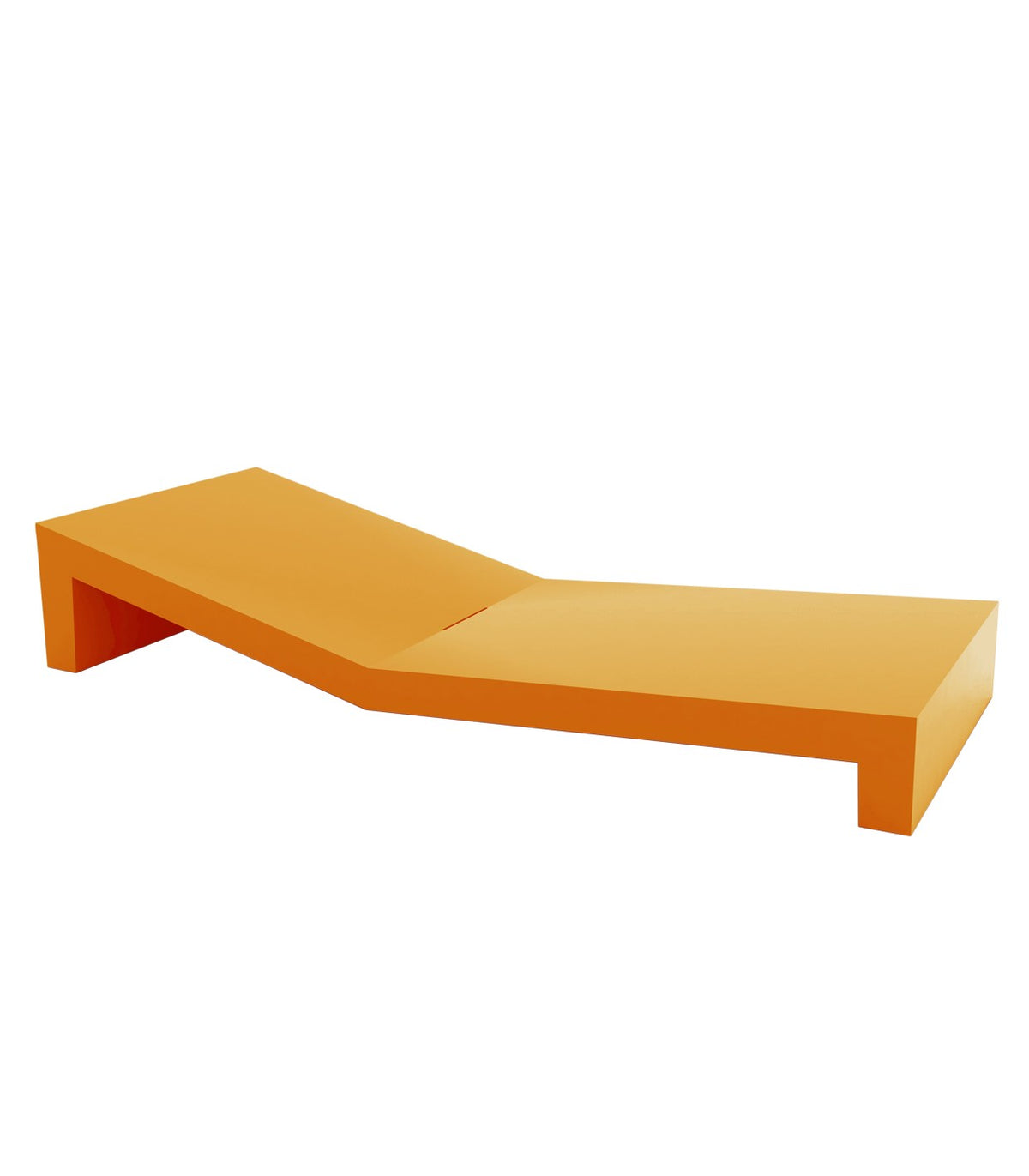 JUT lounge chair lacquered finish - Vondom - orange