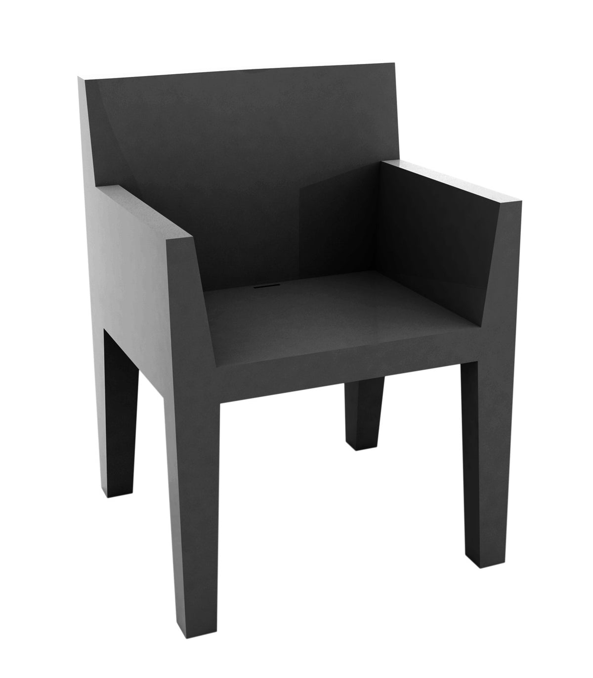 Fauteuil collection JUT Vondom finition laquée - anthracite