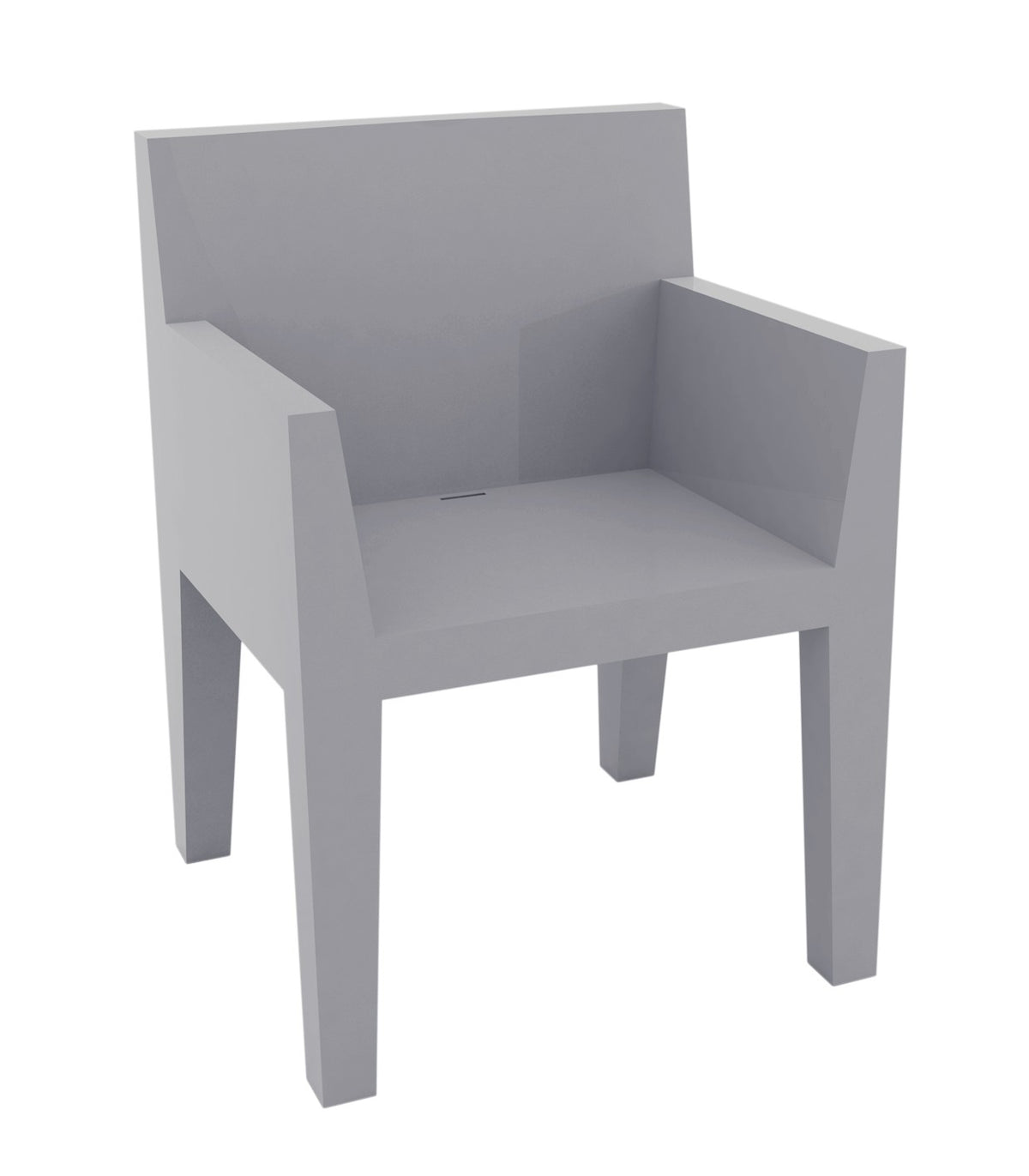 Fauteuil collection JUT Vondom finition laquée - gris acier