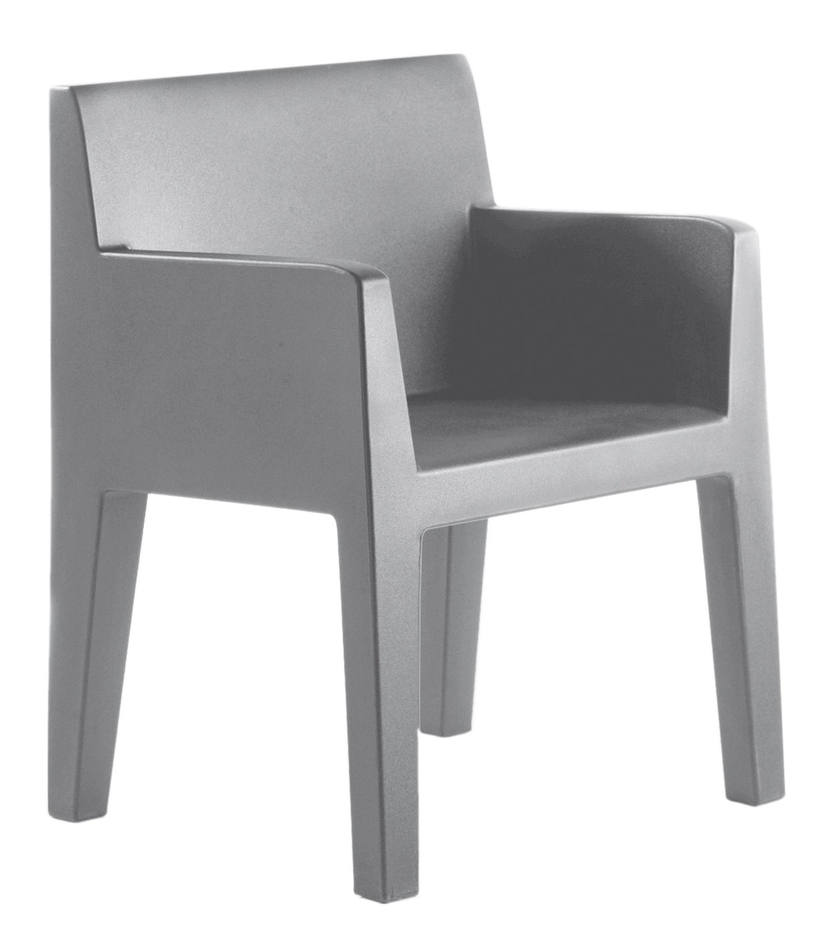Fauteuil collection JUT Vondom - gris acier