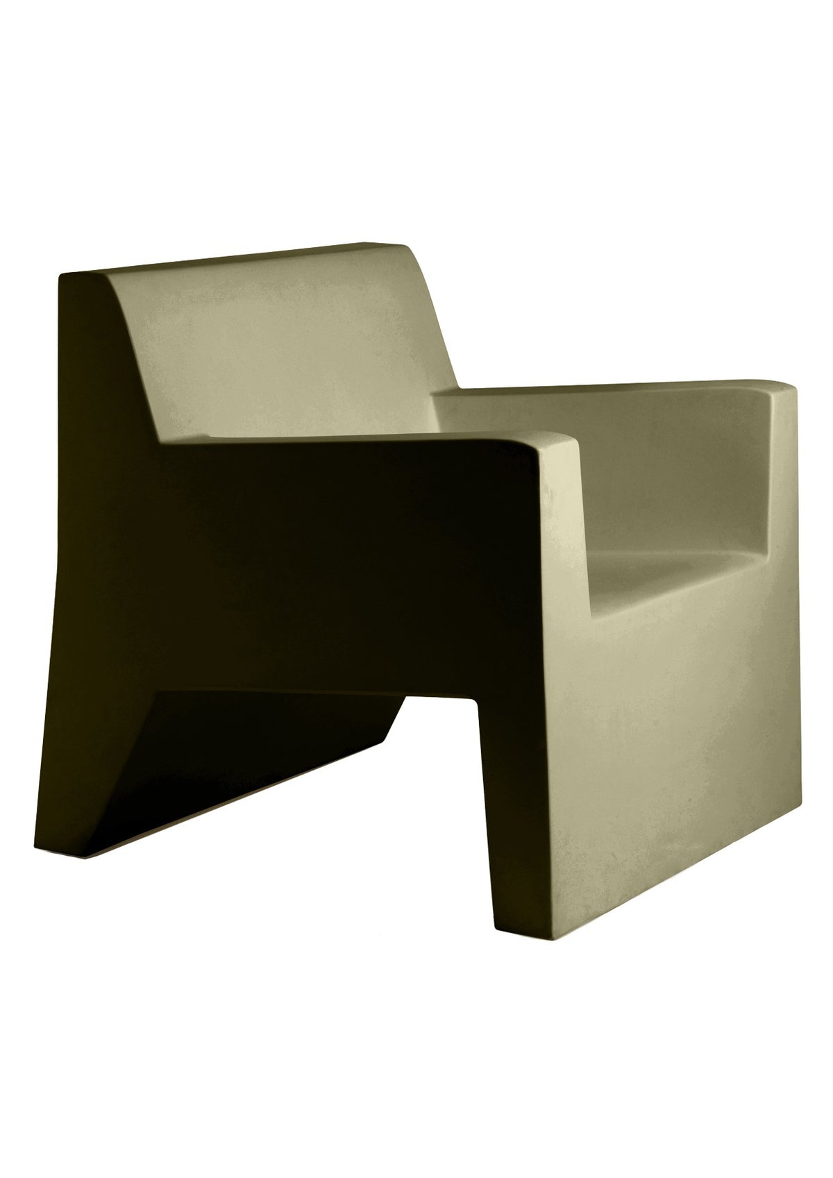 JUT lounge armchair Vondom - khaki