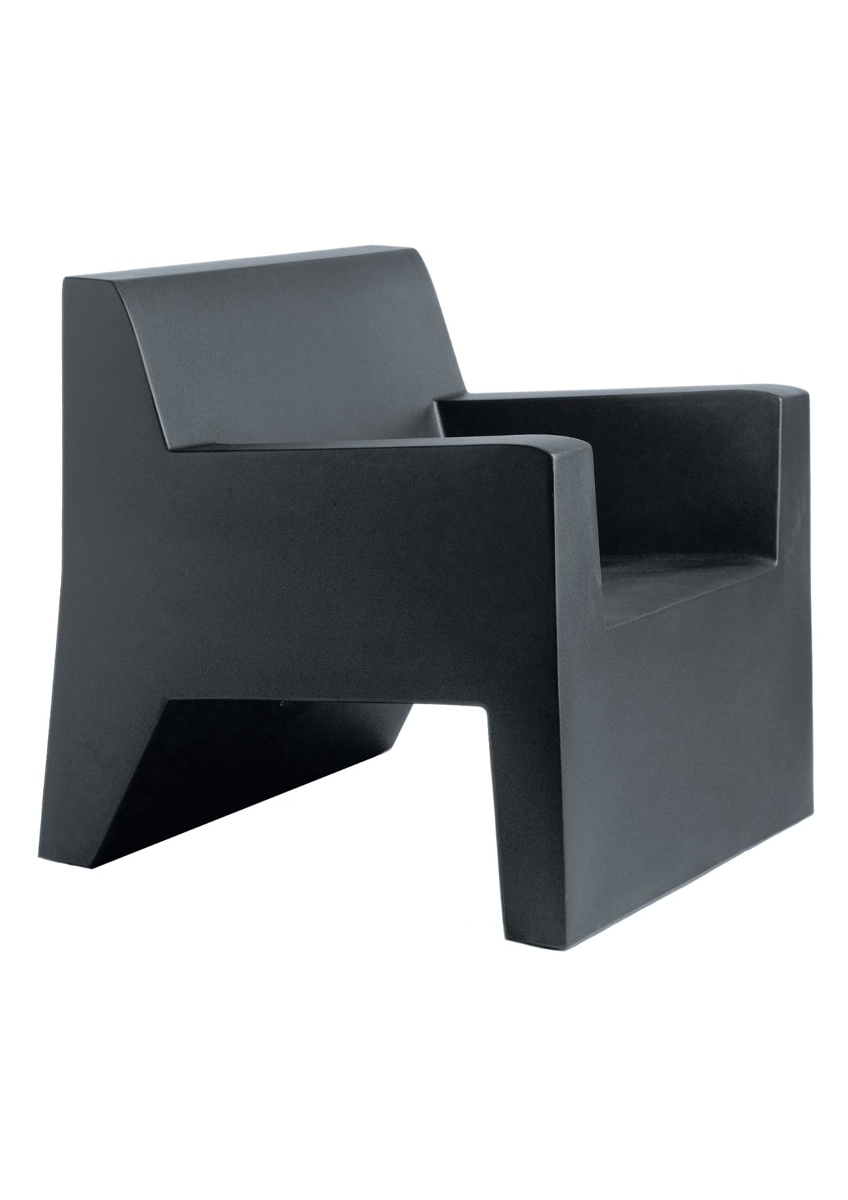 JUT lounge armchair Vondom - anthracite
