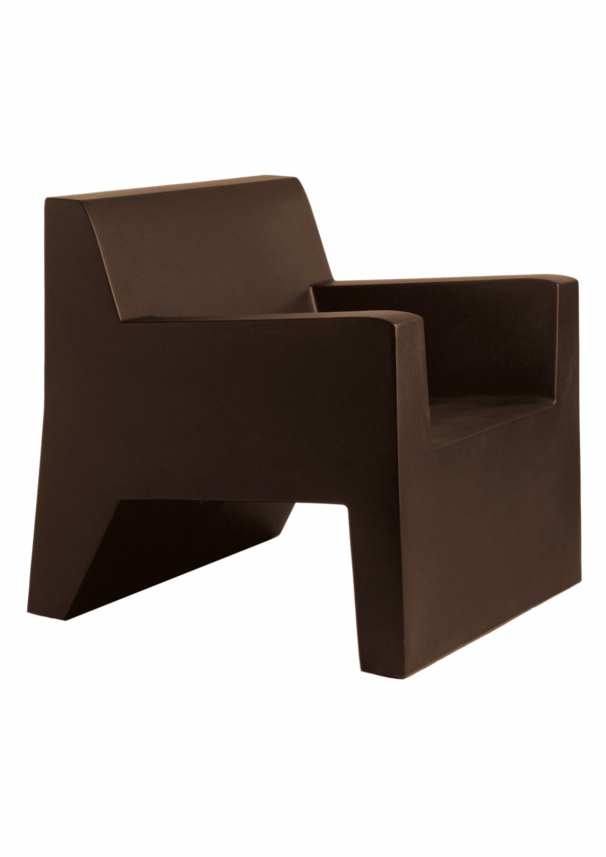 JUT lounge armchair Vondom - bronze