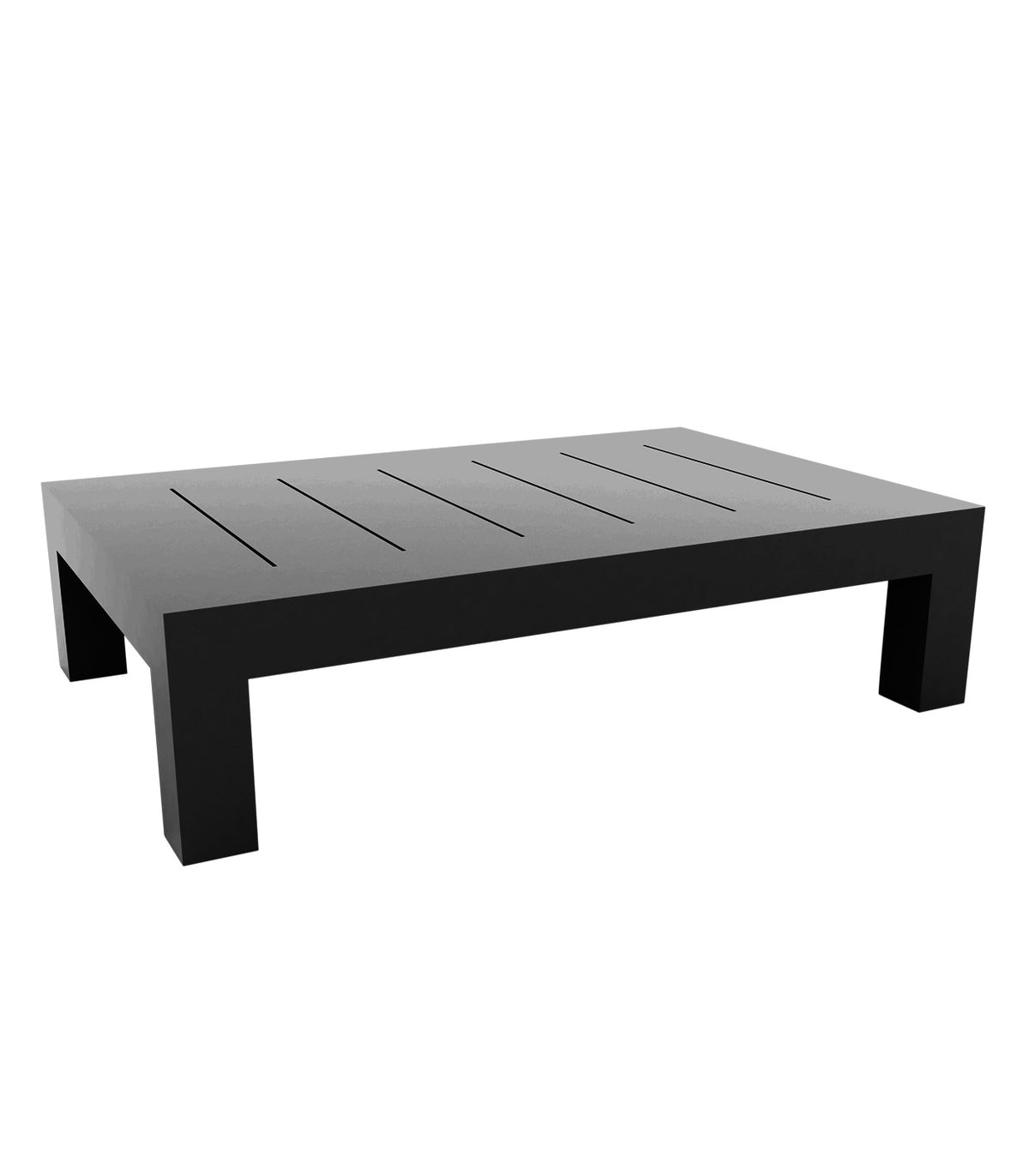 Table basse JUT laquée Vondom - anthracite