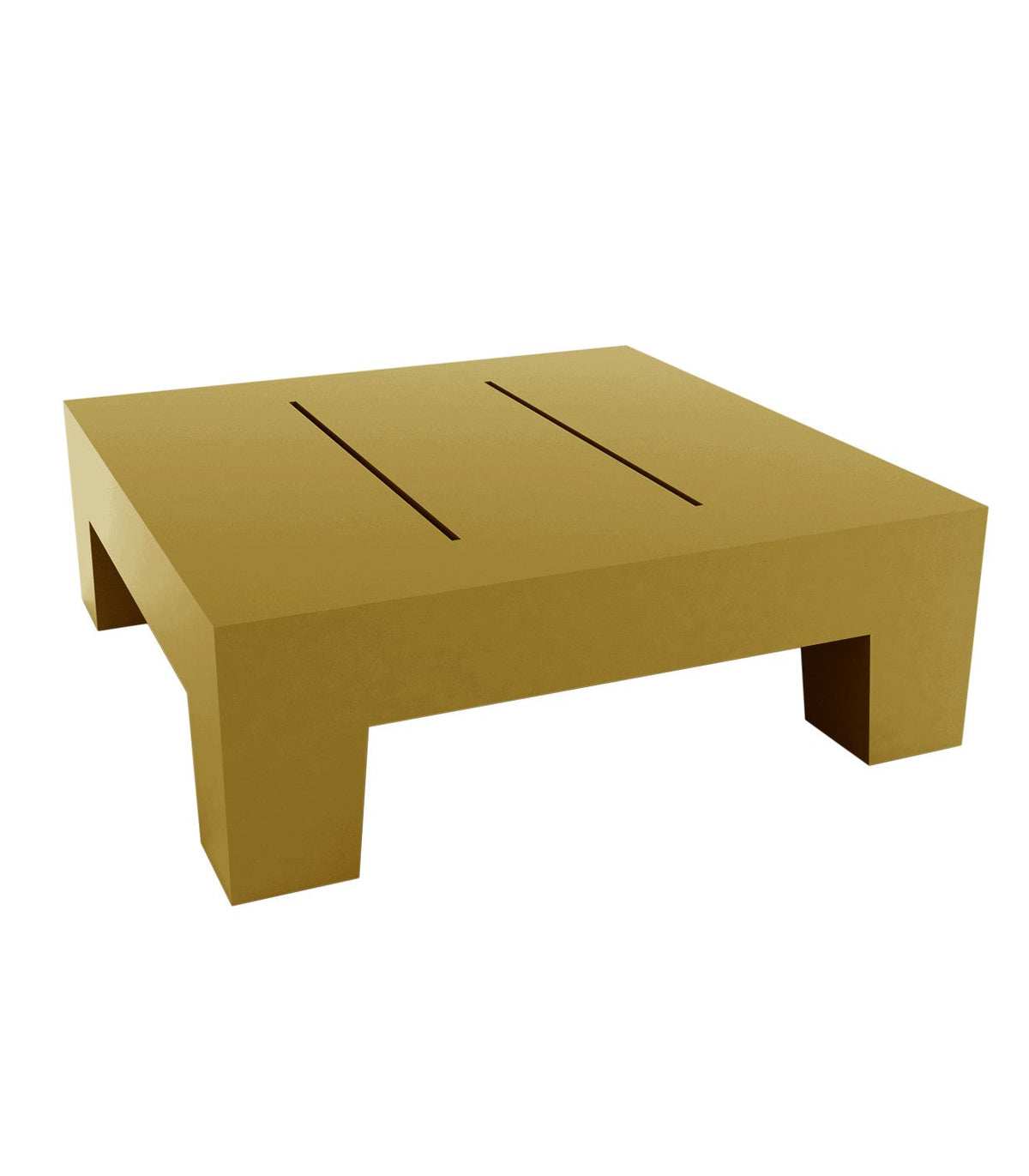 Table basse JUT Vondom laquée - champagne
