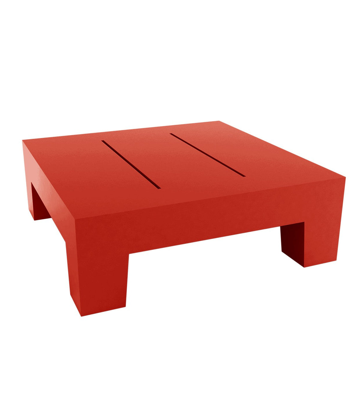 Table basse JUT Vondom laquée - rouge