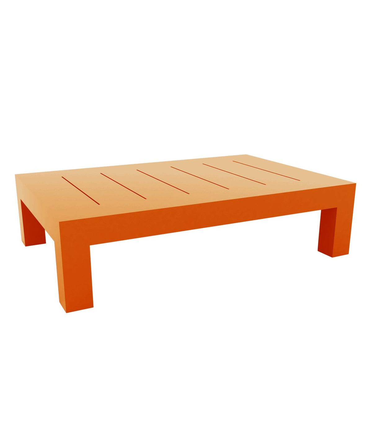 Table basse JUT laquée Vondom - orange