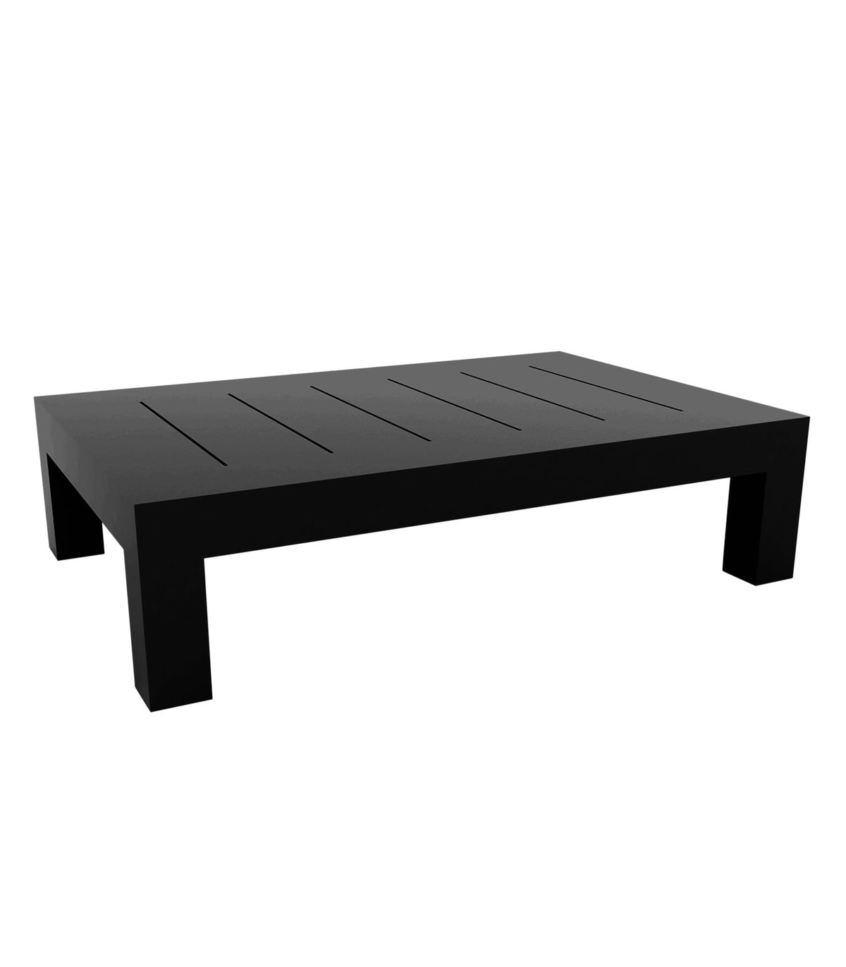 Table basse JUT laquée Vondom - noir
