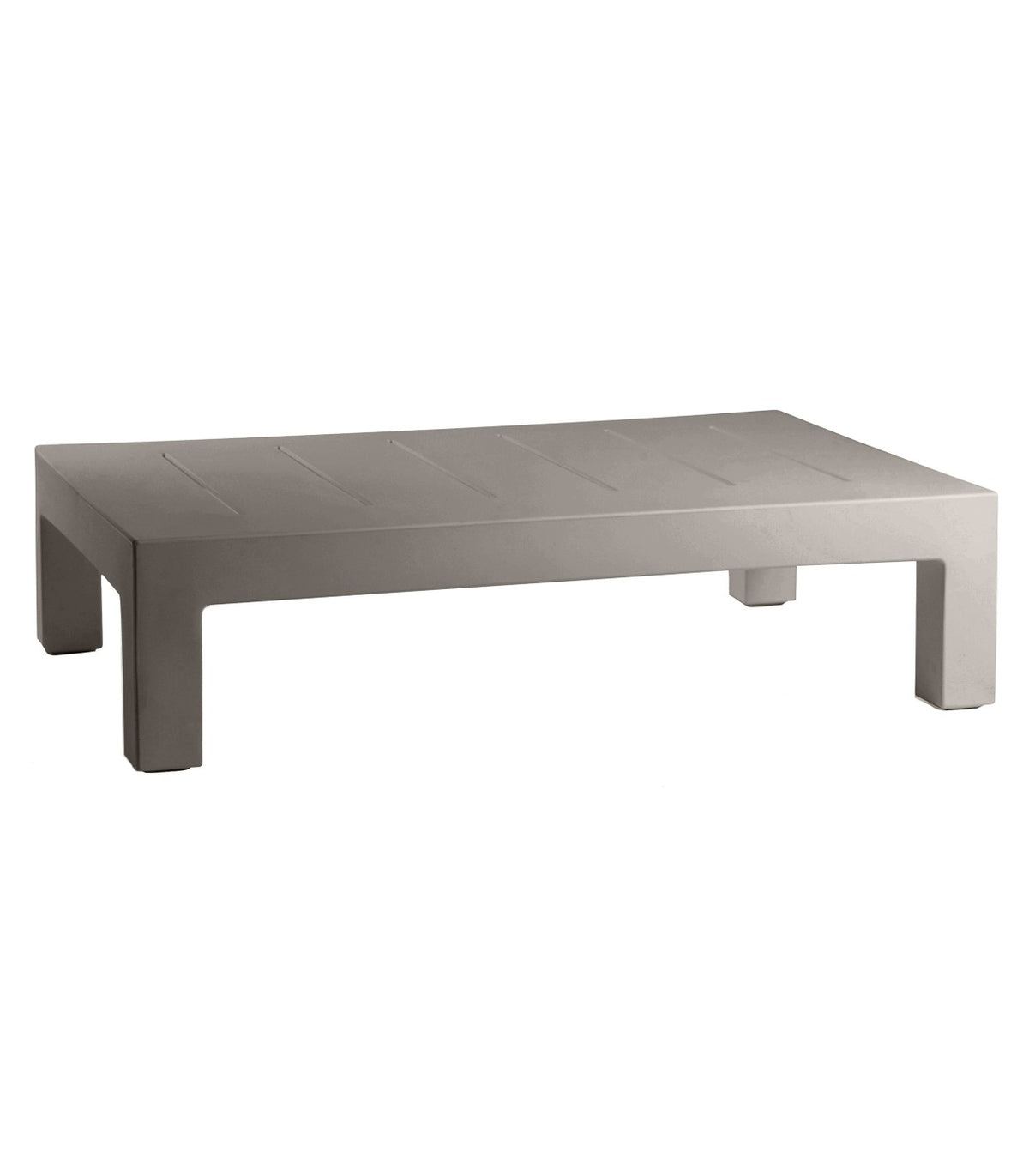 Table basse design collection JUT Vondom - taupe
