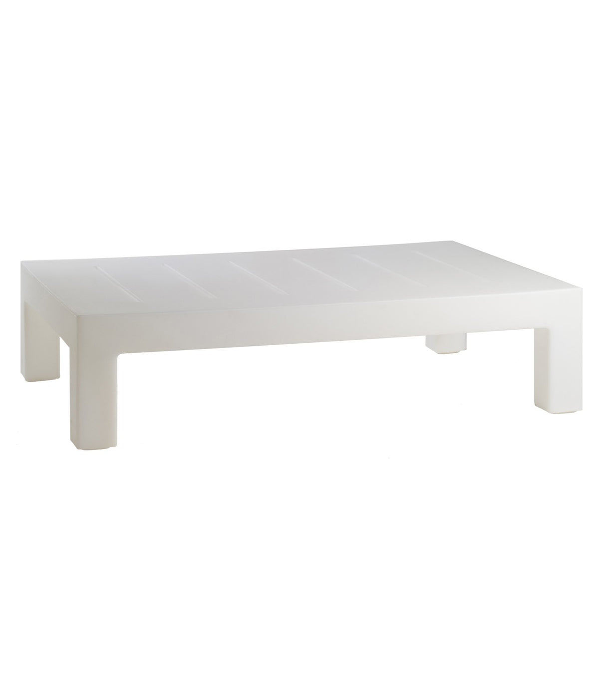 Table basse design collection JUT Vondom - blanc