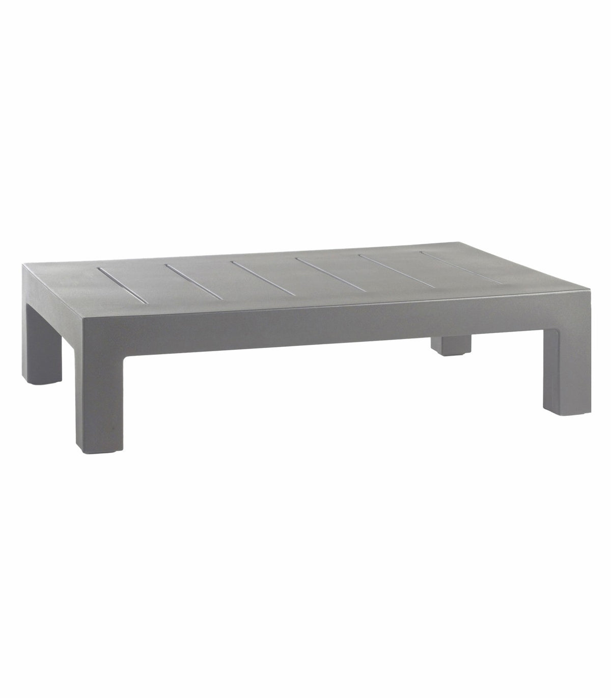 Table basse design collection JUT Vondom - gris acier
