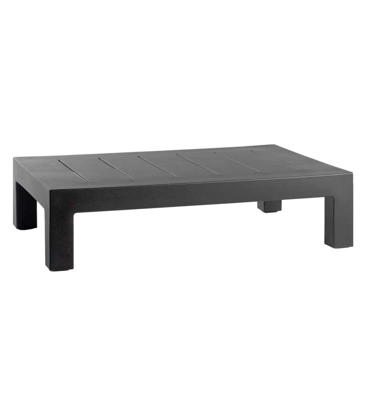 Table basse design collection JUT Vondom - anthracite