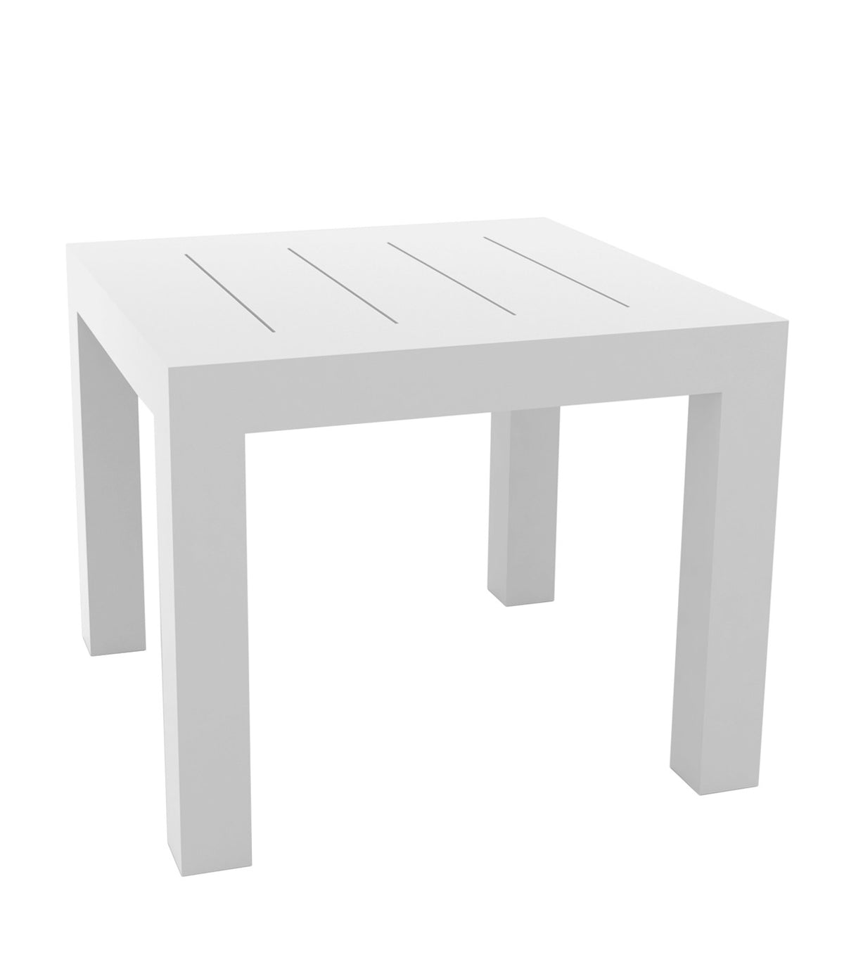 JUT square table lacquered finish - Vondom - white