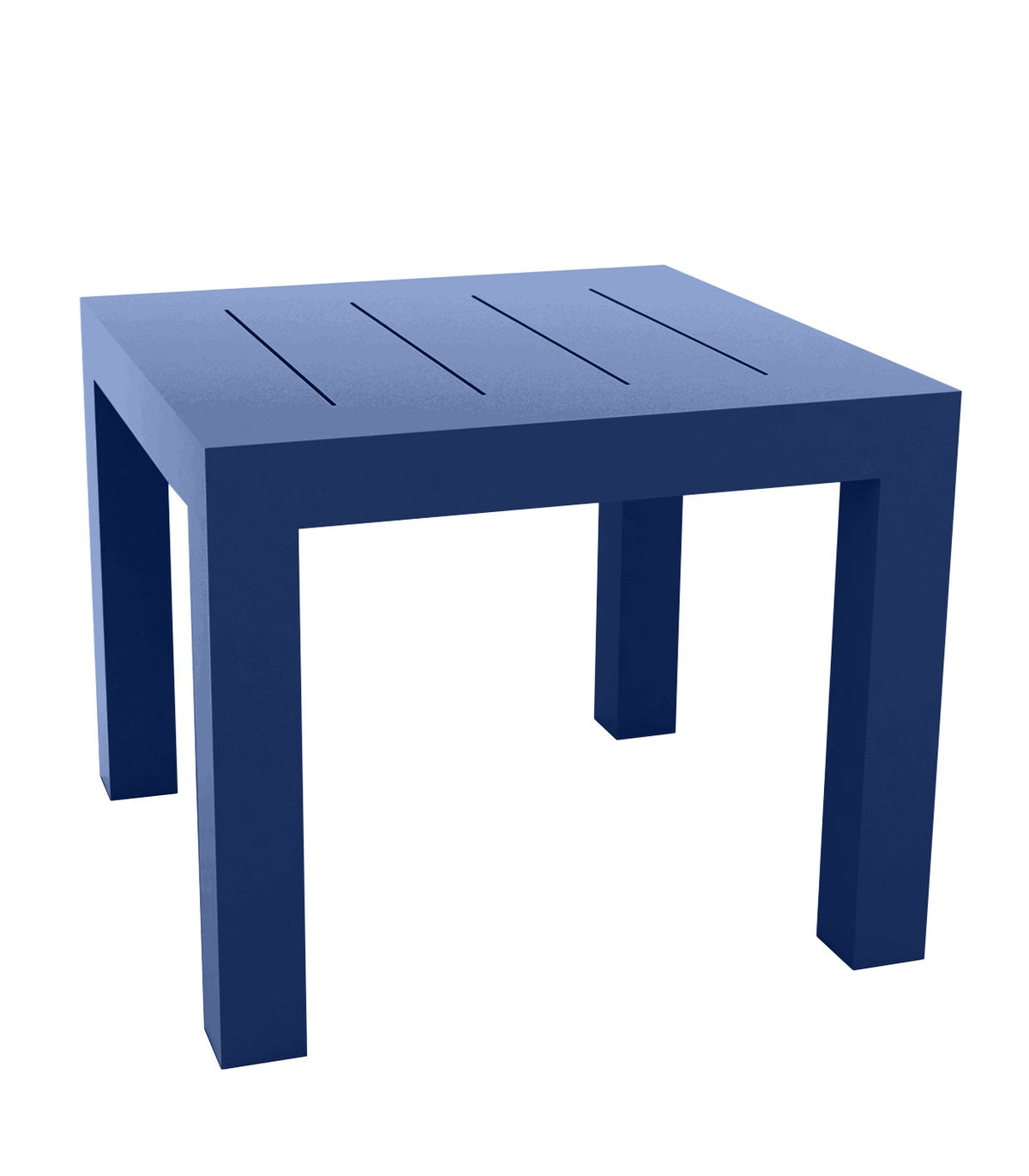 JUT square table lacquered finish - Vondom - blue