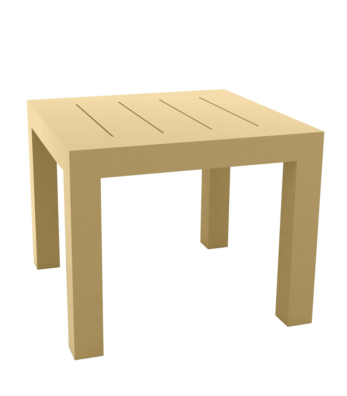 JUT square table lacquered finish - Vondom - beige