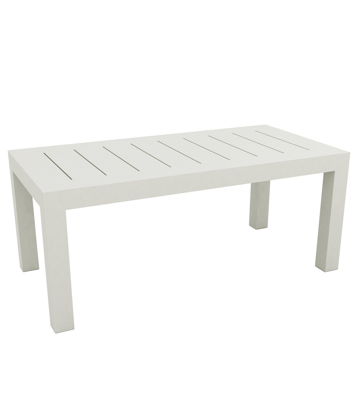 JUT large rectangular table VONDOM - white