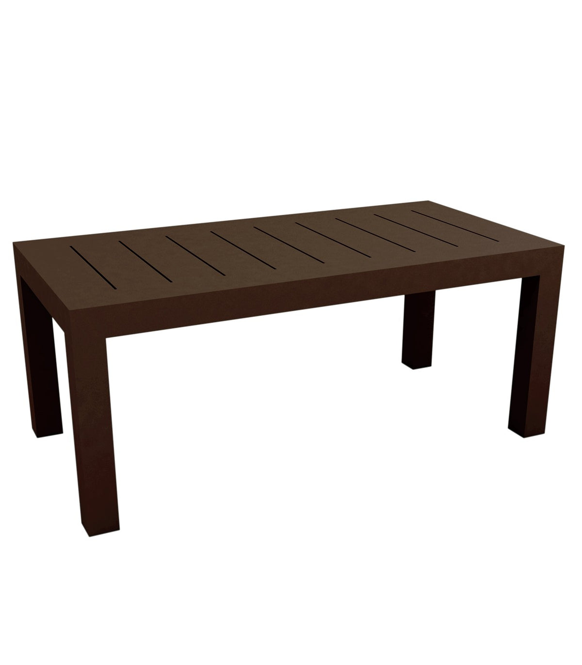 JUT large rectangular table VONDOM - bronze