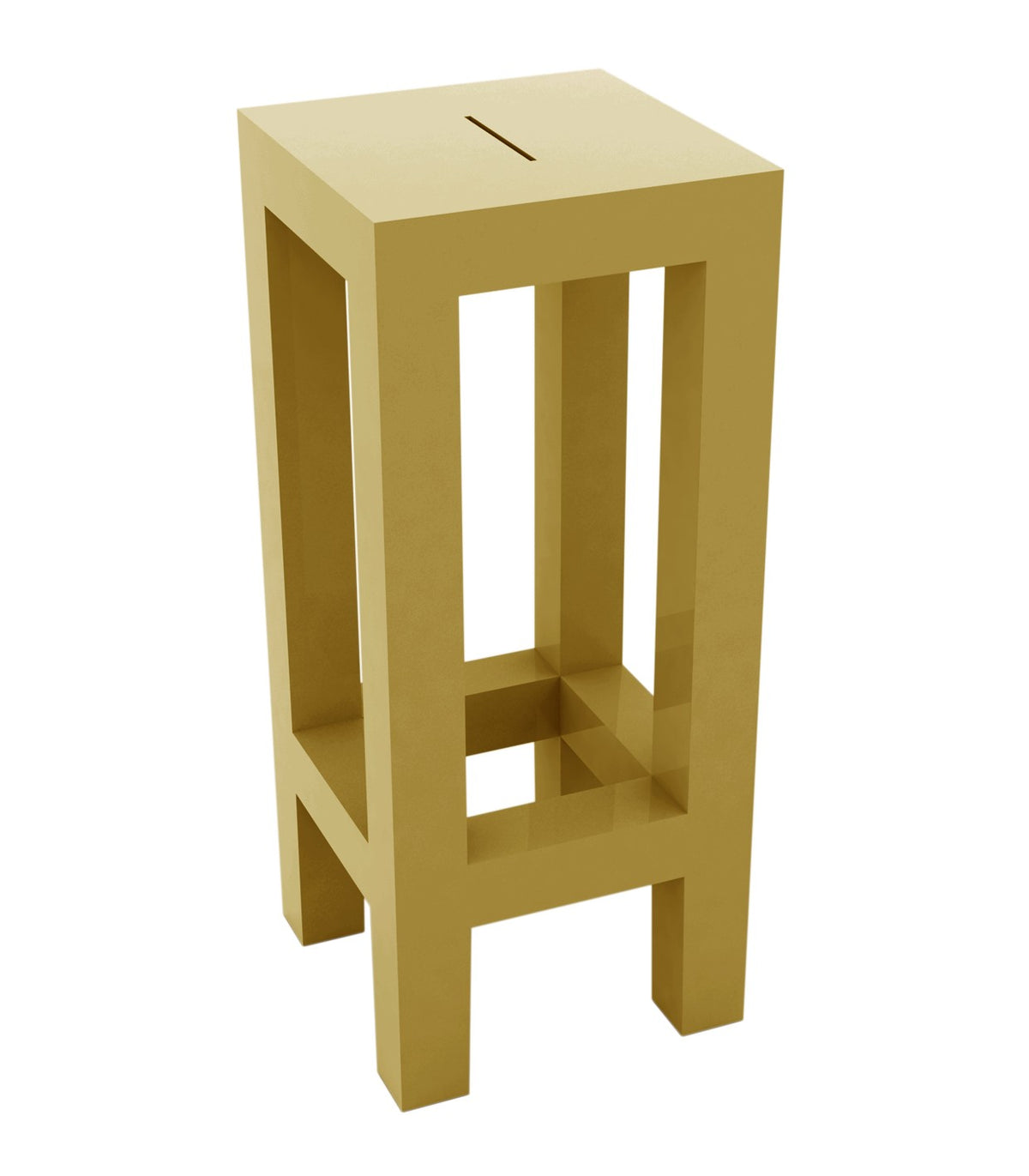 Tabouret JUT Vondom laqué - champagne
