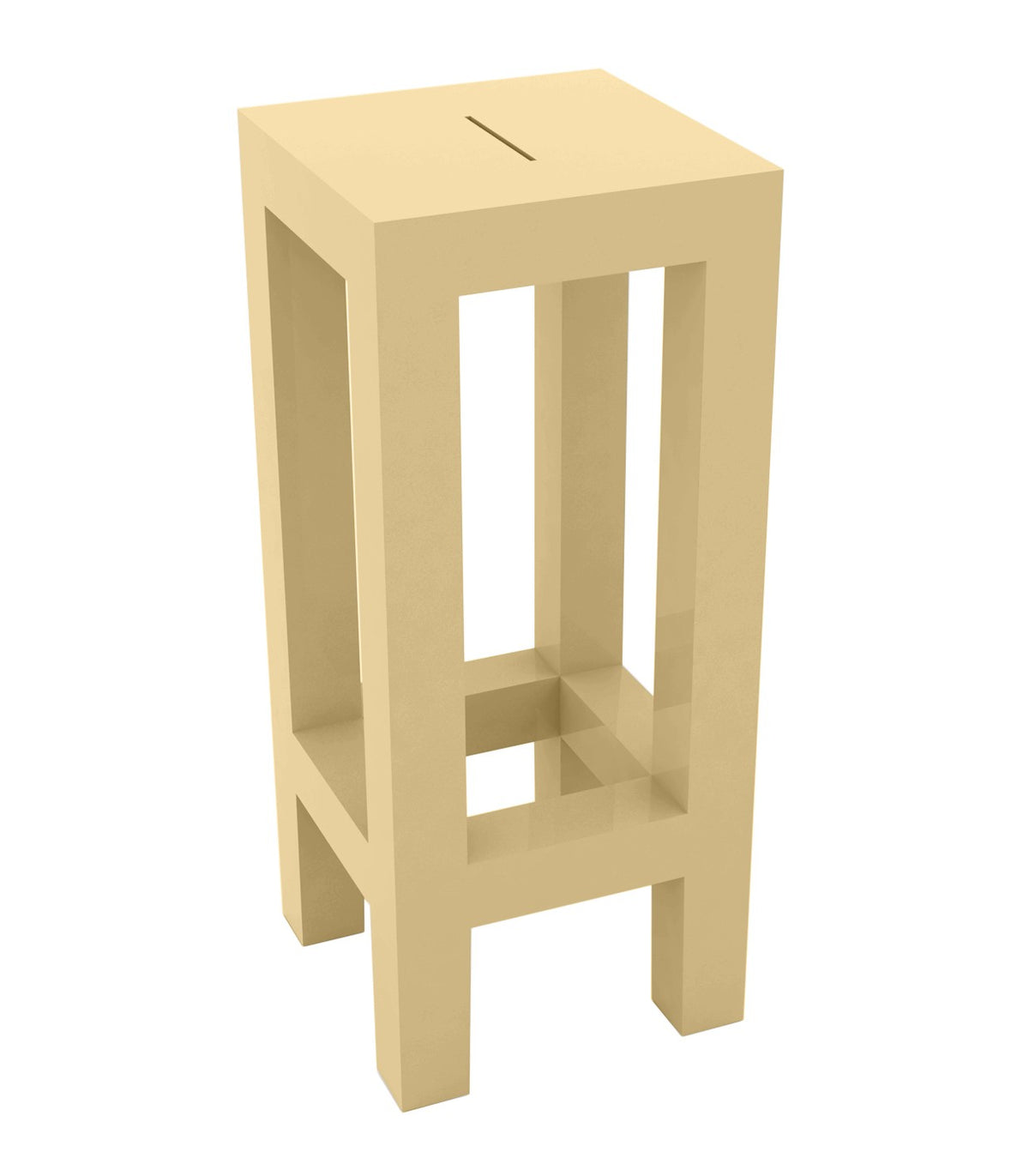 Tabouret JUT Vondom laqué - beige