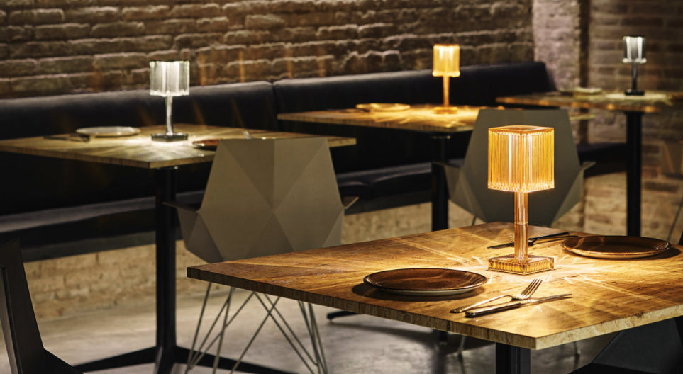 Lampe GATSBY Prisme LED 8 cm x 8 cm x H 24,6 cm VONDOM
