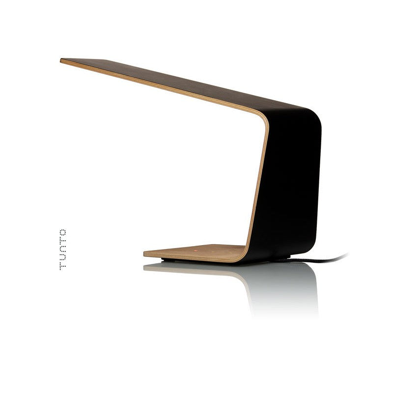 Led1 bedside LED lamp oak colour - Tunto