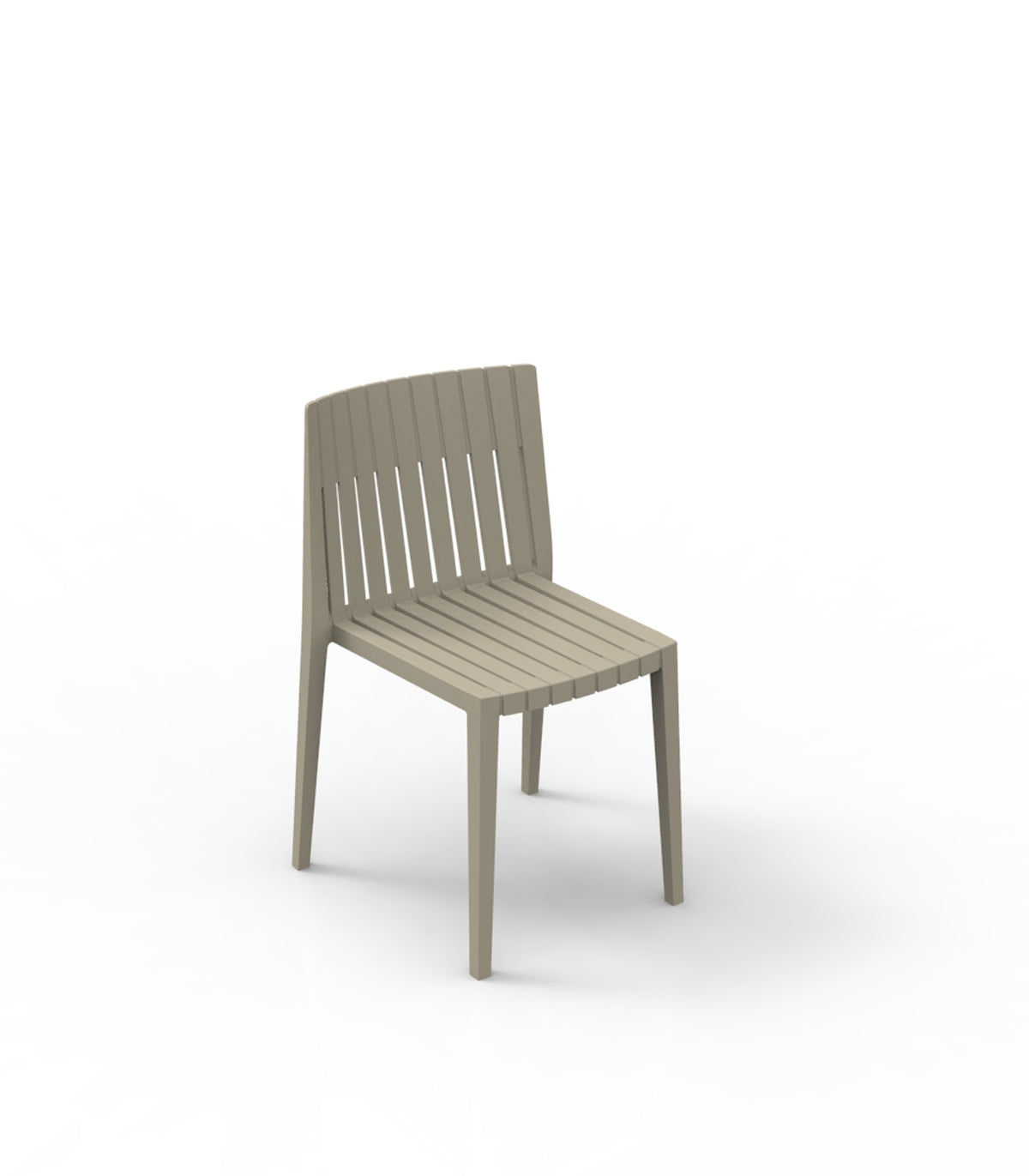 Chaise Couleur Ecru SPRITZ par Vondom pour les Bars 