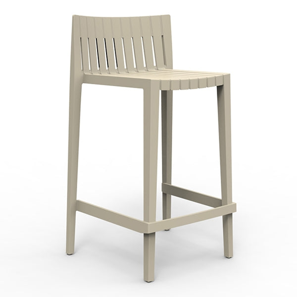 SPRITZ Stool Bar 87 Stackable Seat Sable Color Vondom