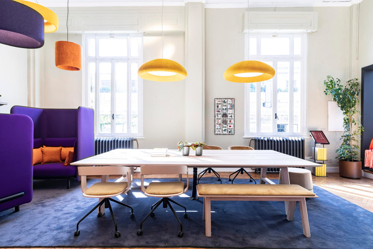 ACOUSTIQUE DOME - Luminaire Acoustique Bureau Design