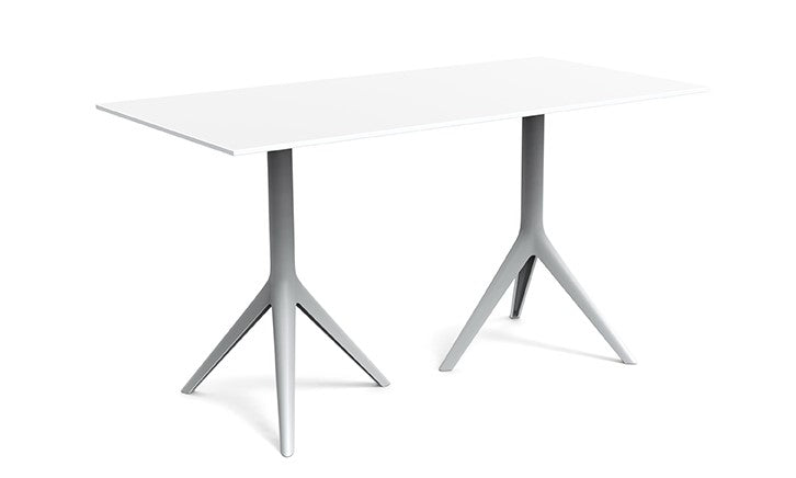 MARI-SOL White Round High Bar Table 4 Legs by Vondom
