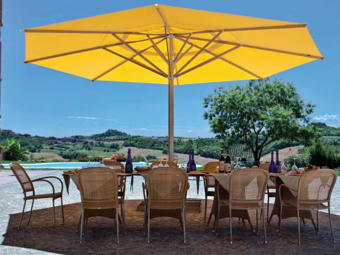 Maxi - Octagonal Parasol with Central Base - Fim