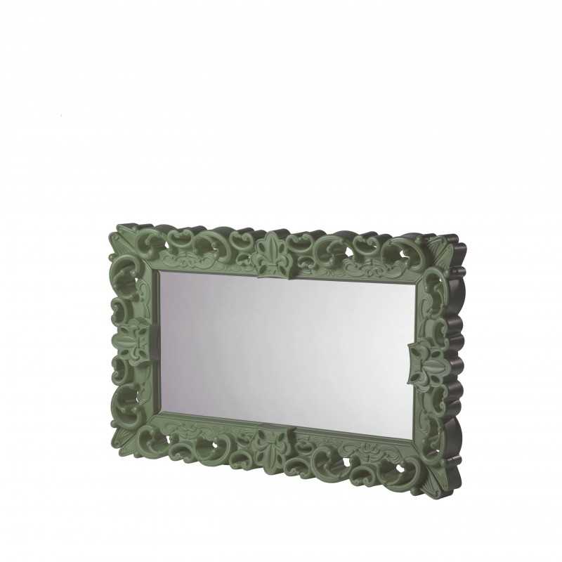 Rectangular Neo Baroque Mirror - Mirror of Love M - Malva Green