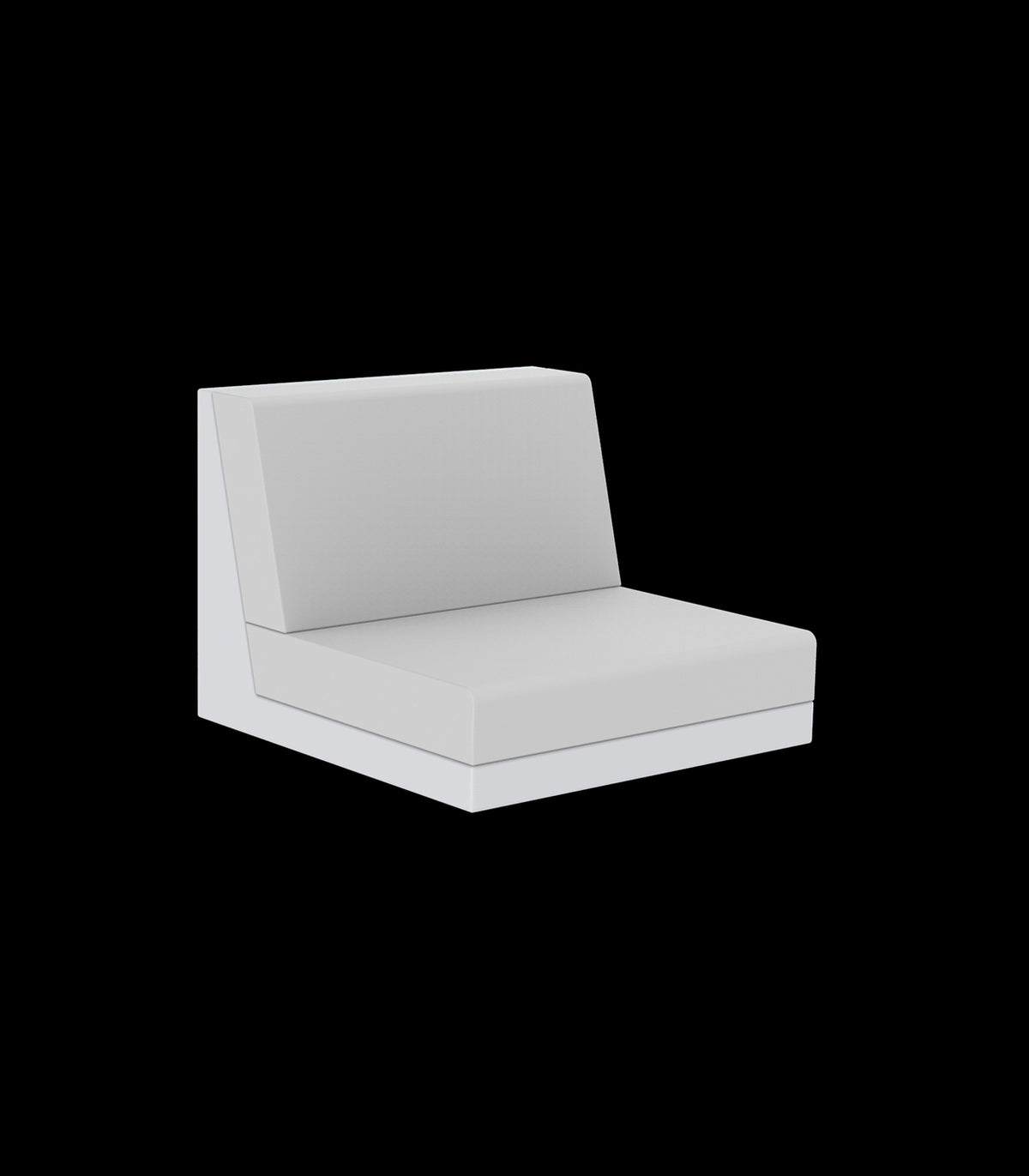 CANAPE PIXEL MODULE WITHOUT RGB ARM : Sofa Module without Lighted Armrest