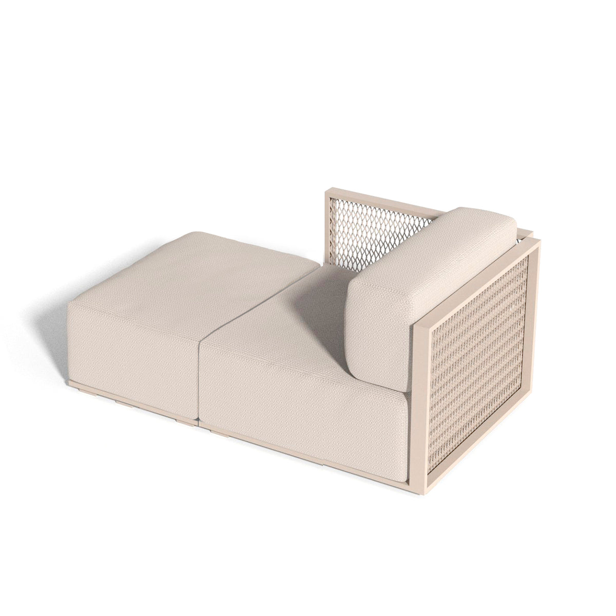 SOFA THE FACTORY MODULE LONG CHAIR STRAIGHT LAQUED - Long Chair Module Sofa