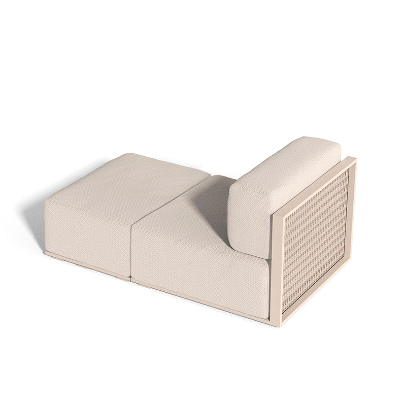 SOFA THE FACTORY MODULE WITHOUT ARMACES LAQUED - Lounge Chair Module without Armrests