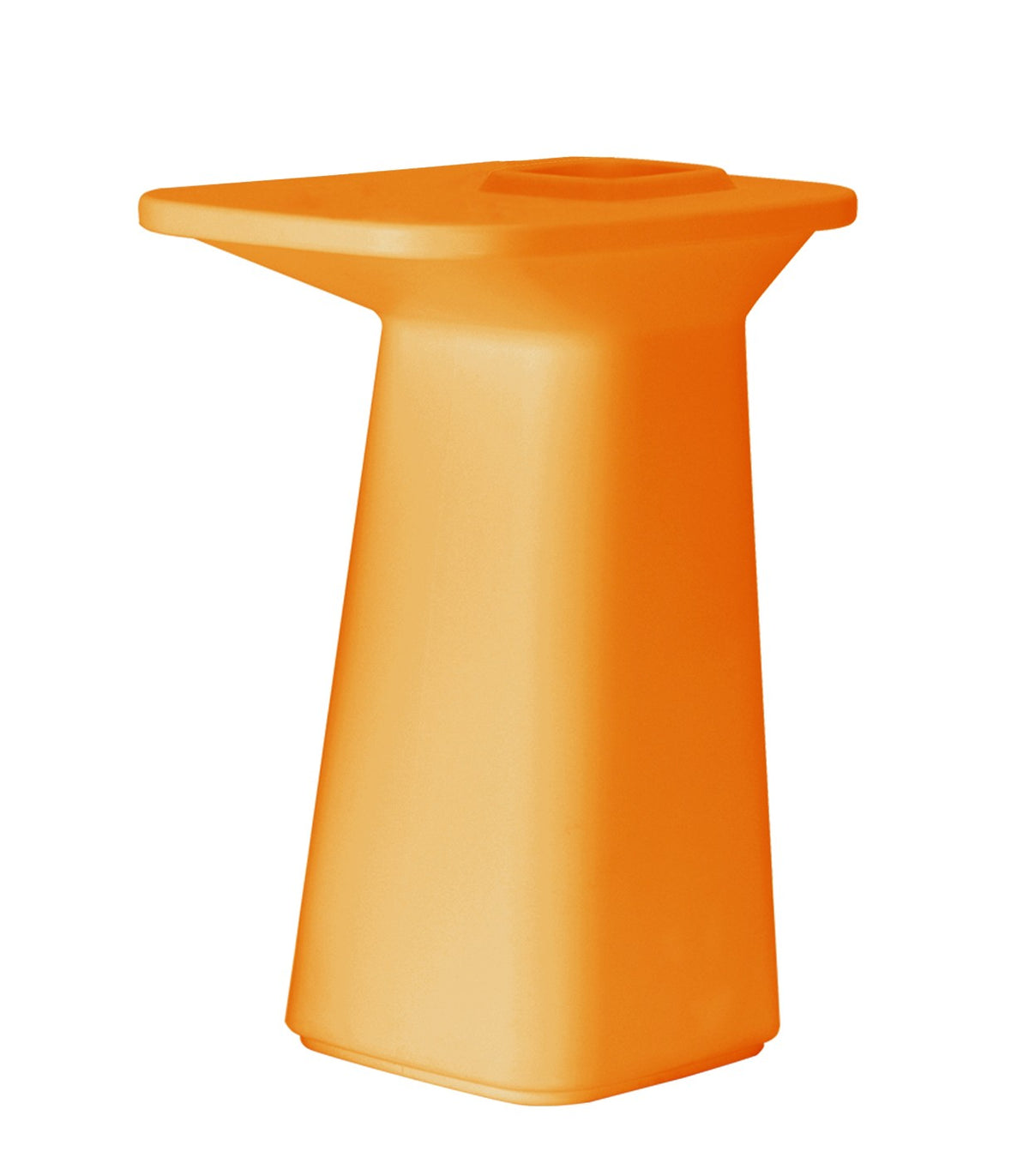 Table haute design NOMA Vondom finition mate - orange