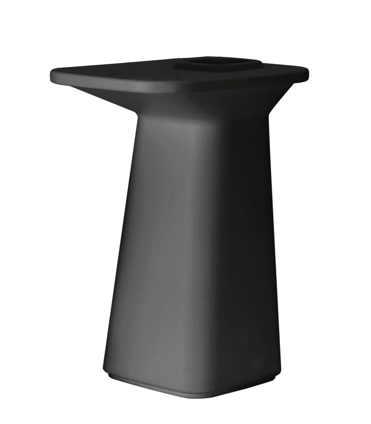 Table haute design NOMA Vondom finition mate - noir