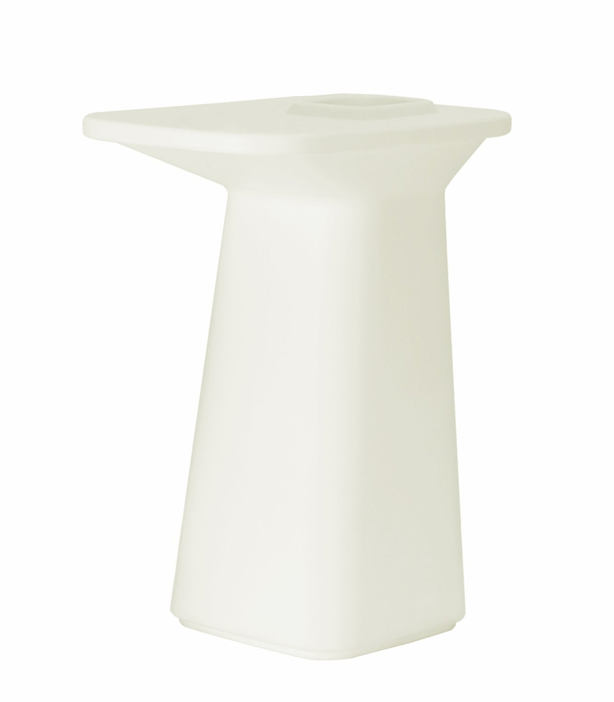 Table haute design NOMA Vondom finition mate - écru