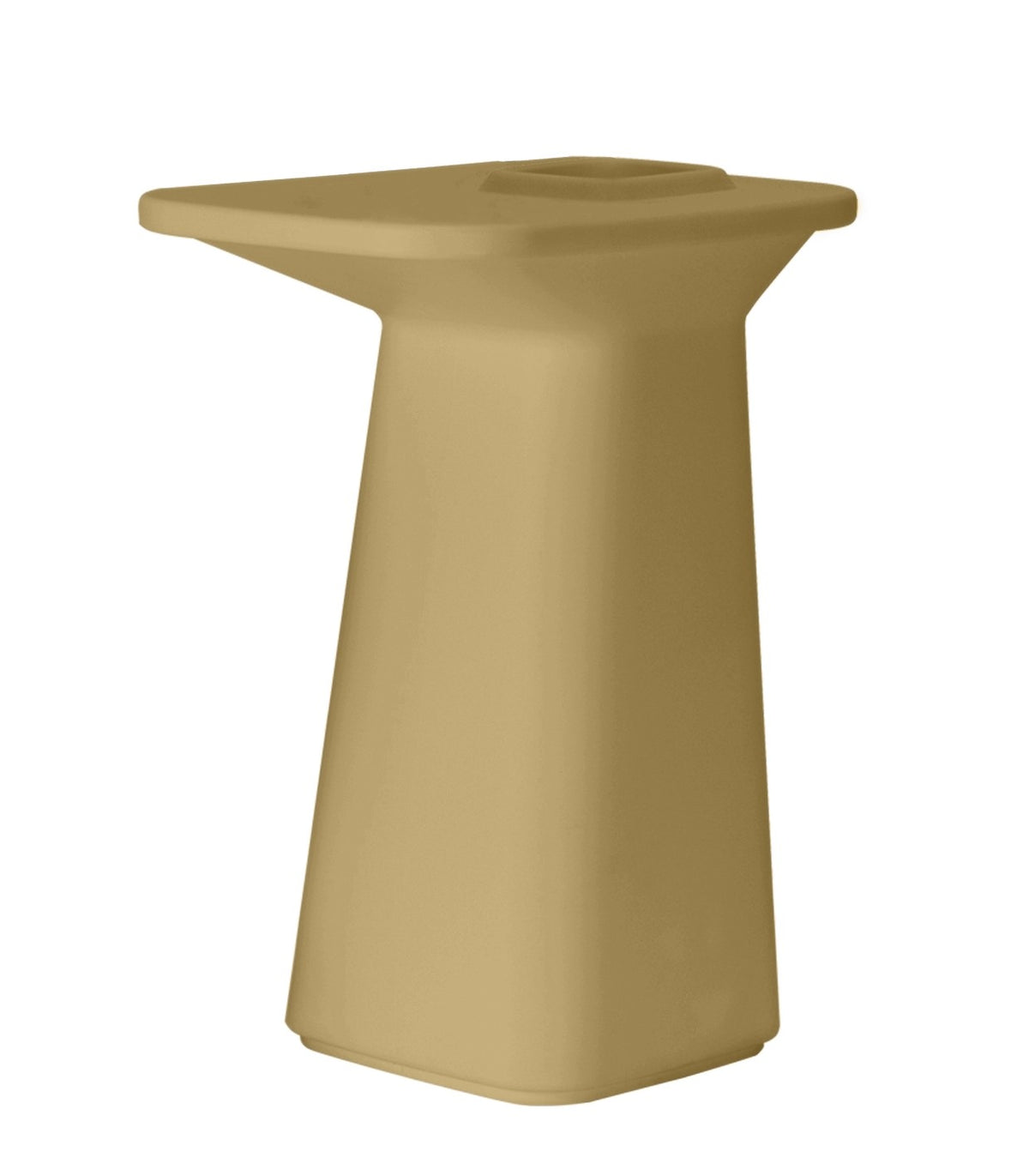Table haute design NOMA Vondom finition mate -  beige