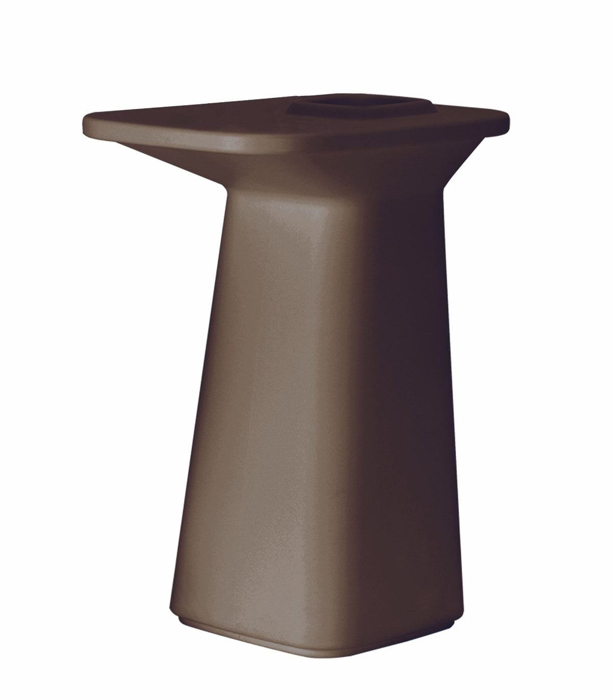 Table haute design NOMA Vondom finition mate - bronze