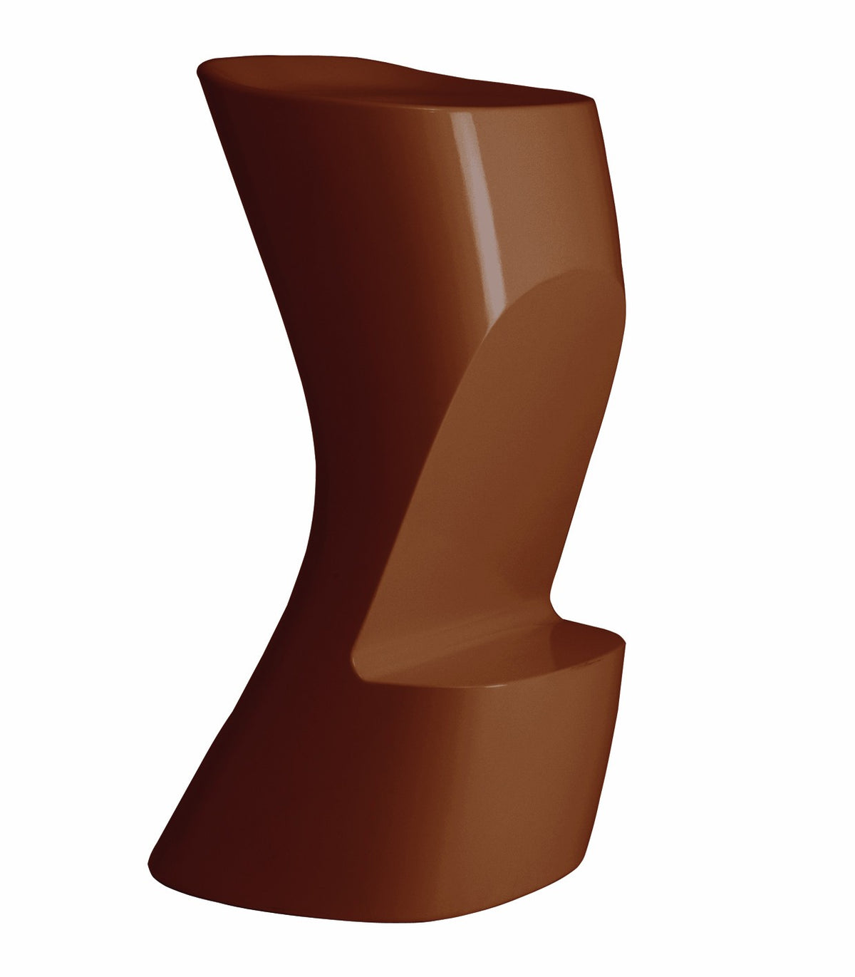 Noma tabouret bar Vondom finition laquée - bronze