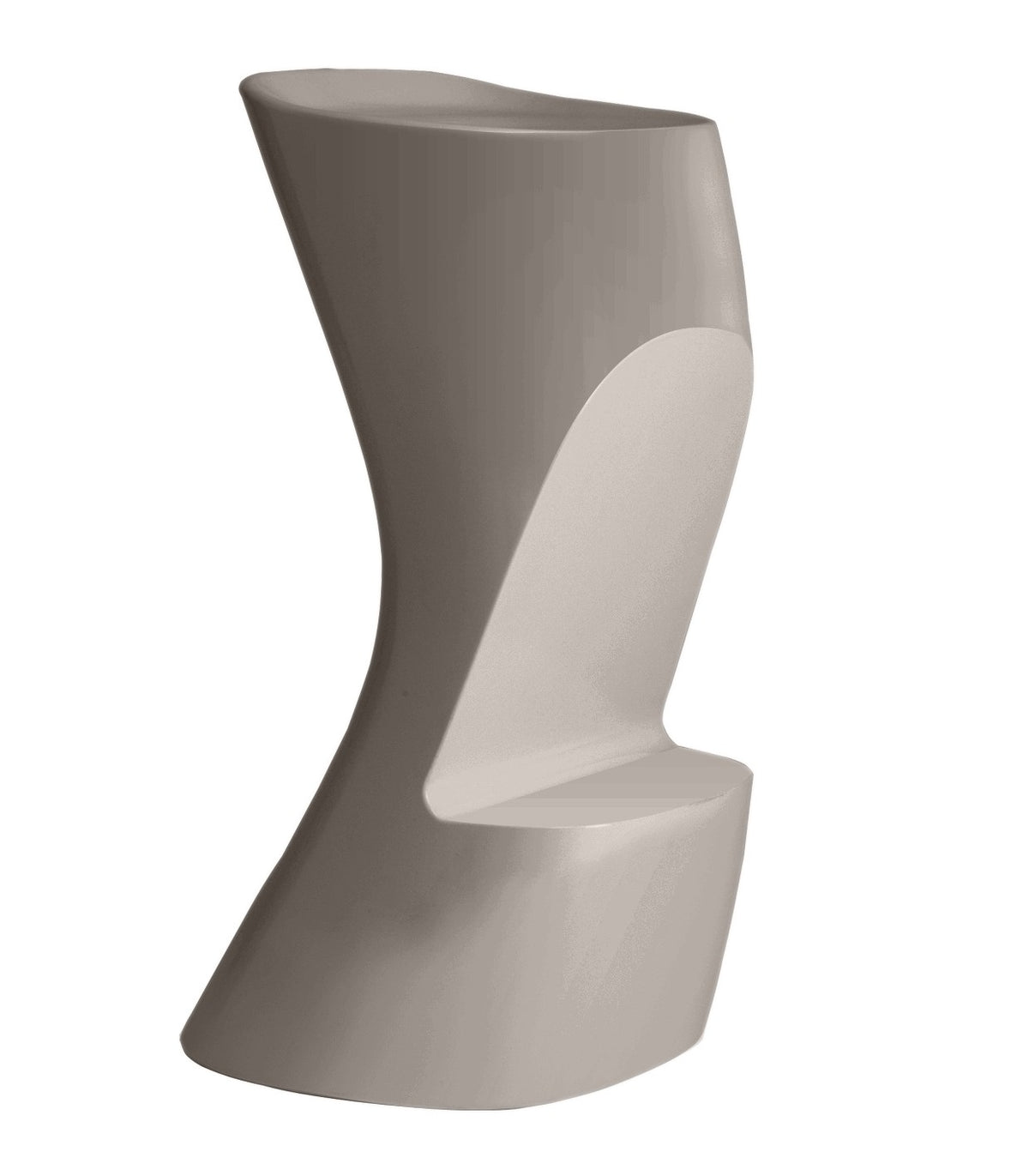 Noma tabouret bar Vondom mate - taupe