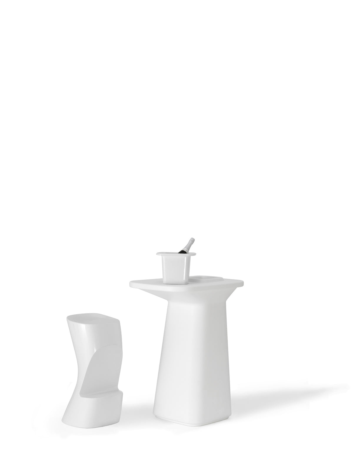 NOMA High Stool and Table Bar Indoor Outdoor Javier Mariscal Vondom