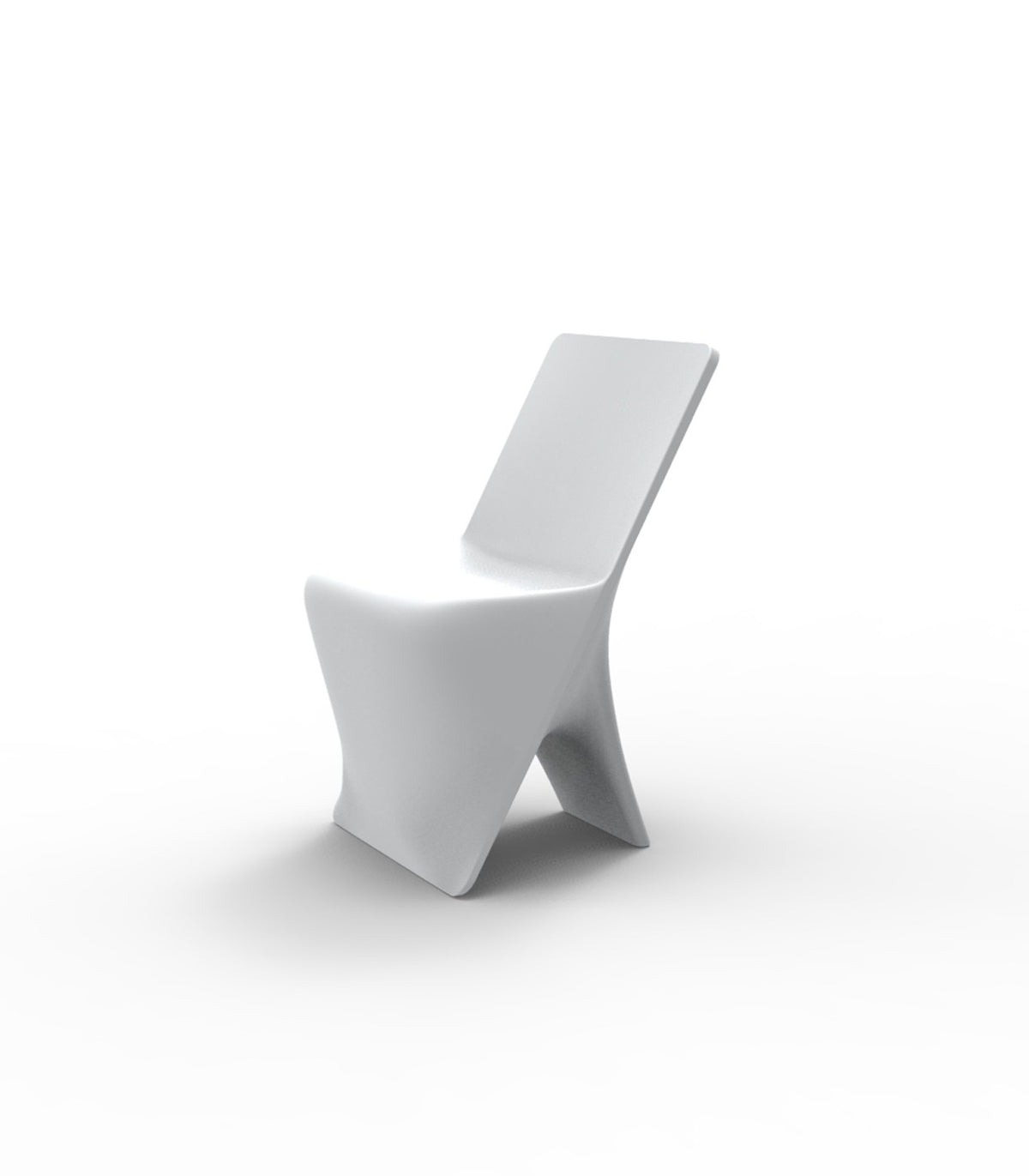 Chaise design bar restaurant PAL VONDOM - blanc
