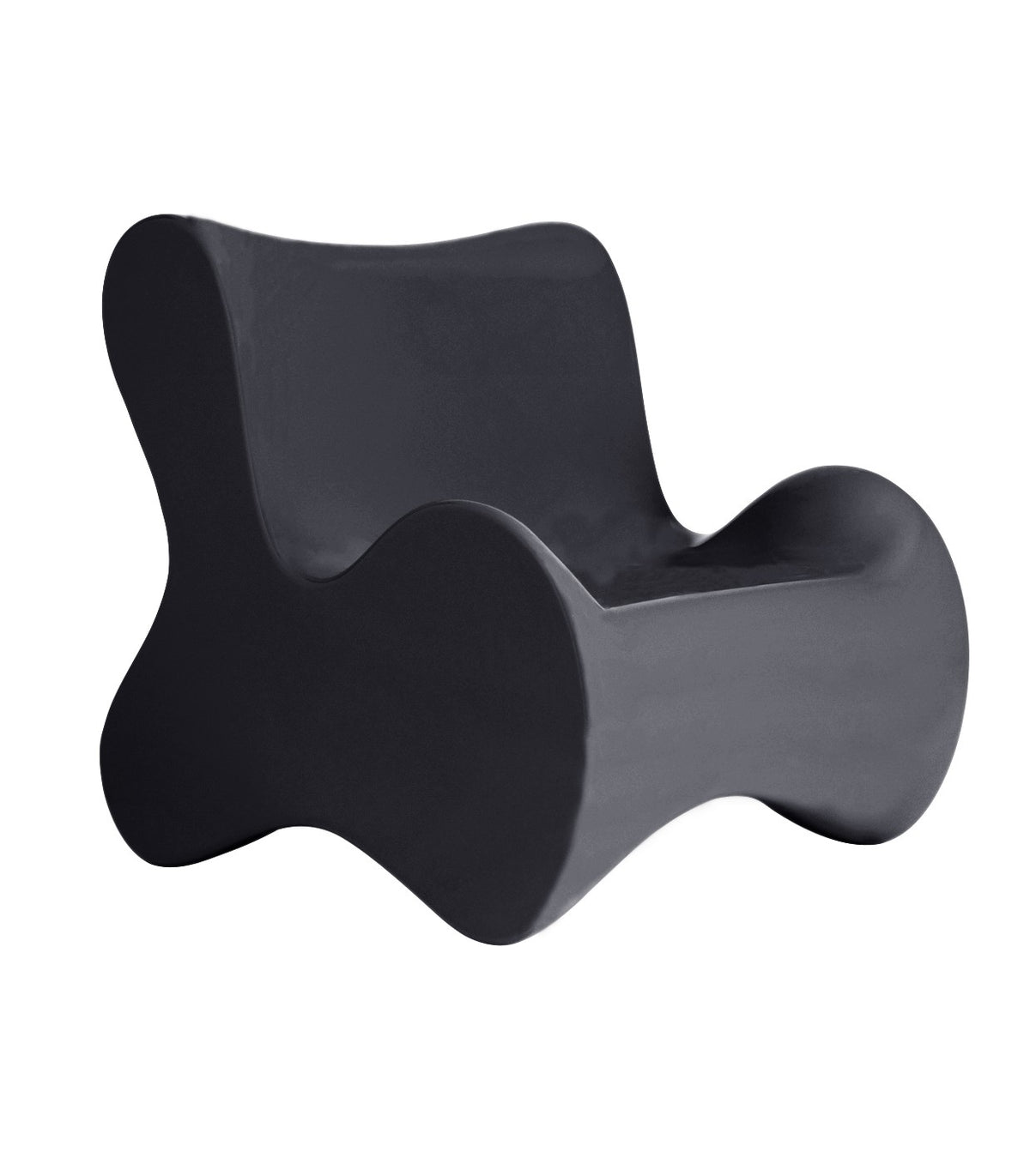 Fauteuil collection PAL Vondom - anthracite