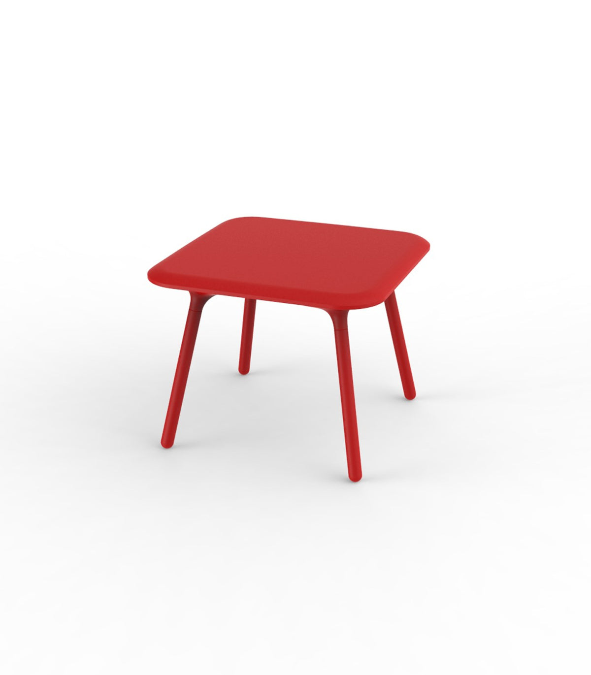Table carrée design PAL Vondom - rouge