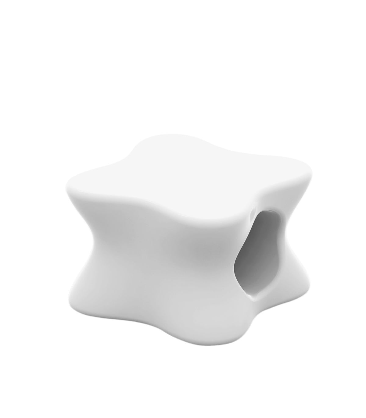 Table basse design laquée PAL VONDOM - blanc