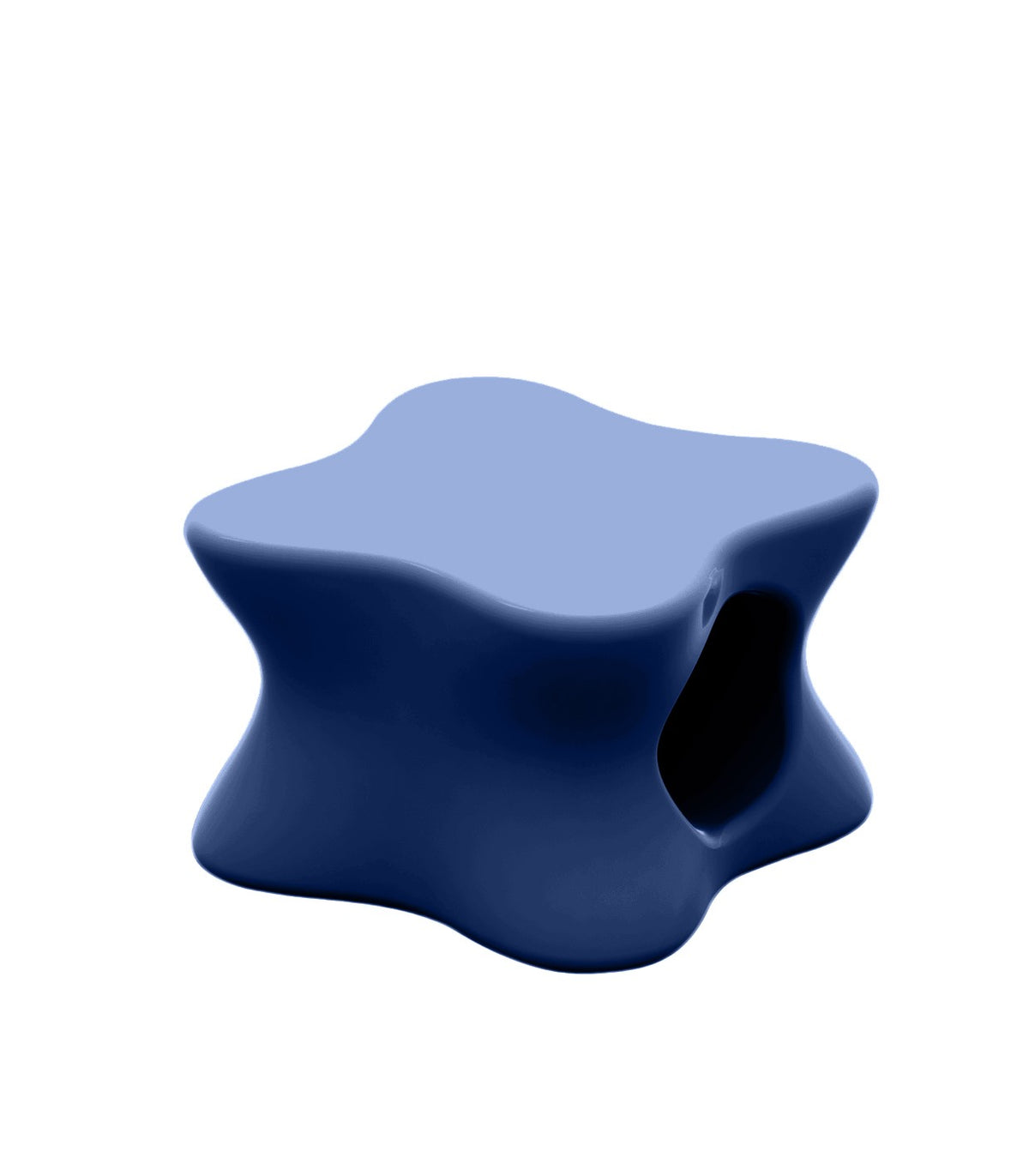 Table basse design laquée PAL VONDOM - bleu