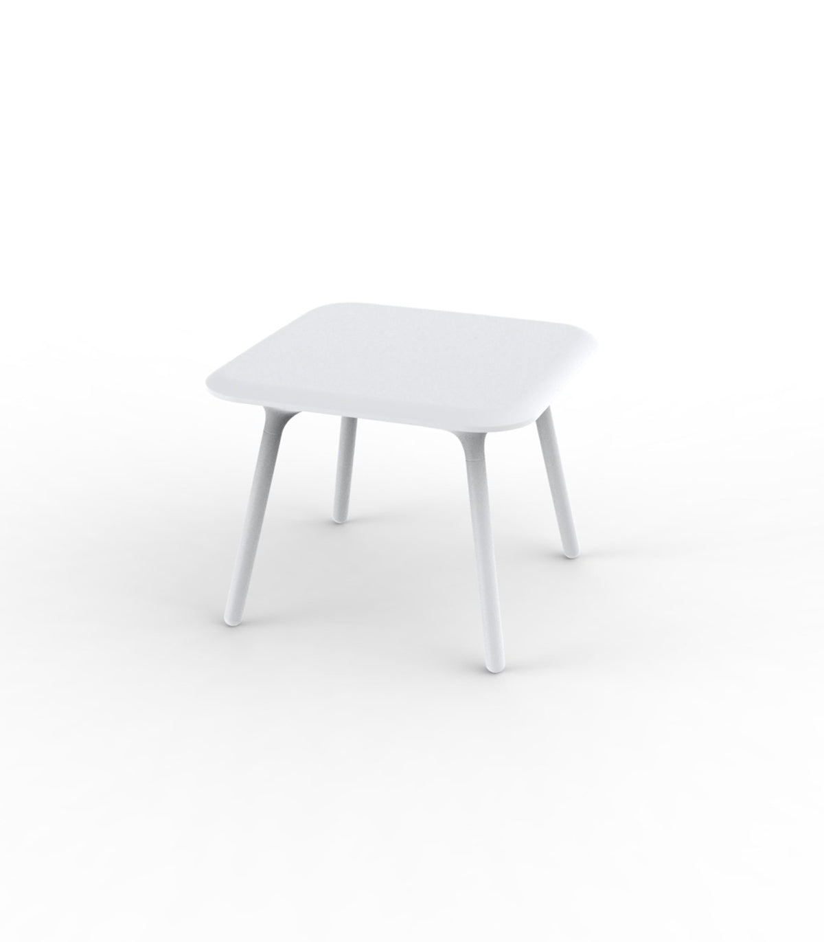 PAL Vondom Design Square Table - White Lacquered