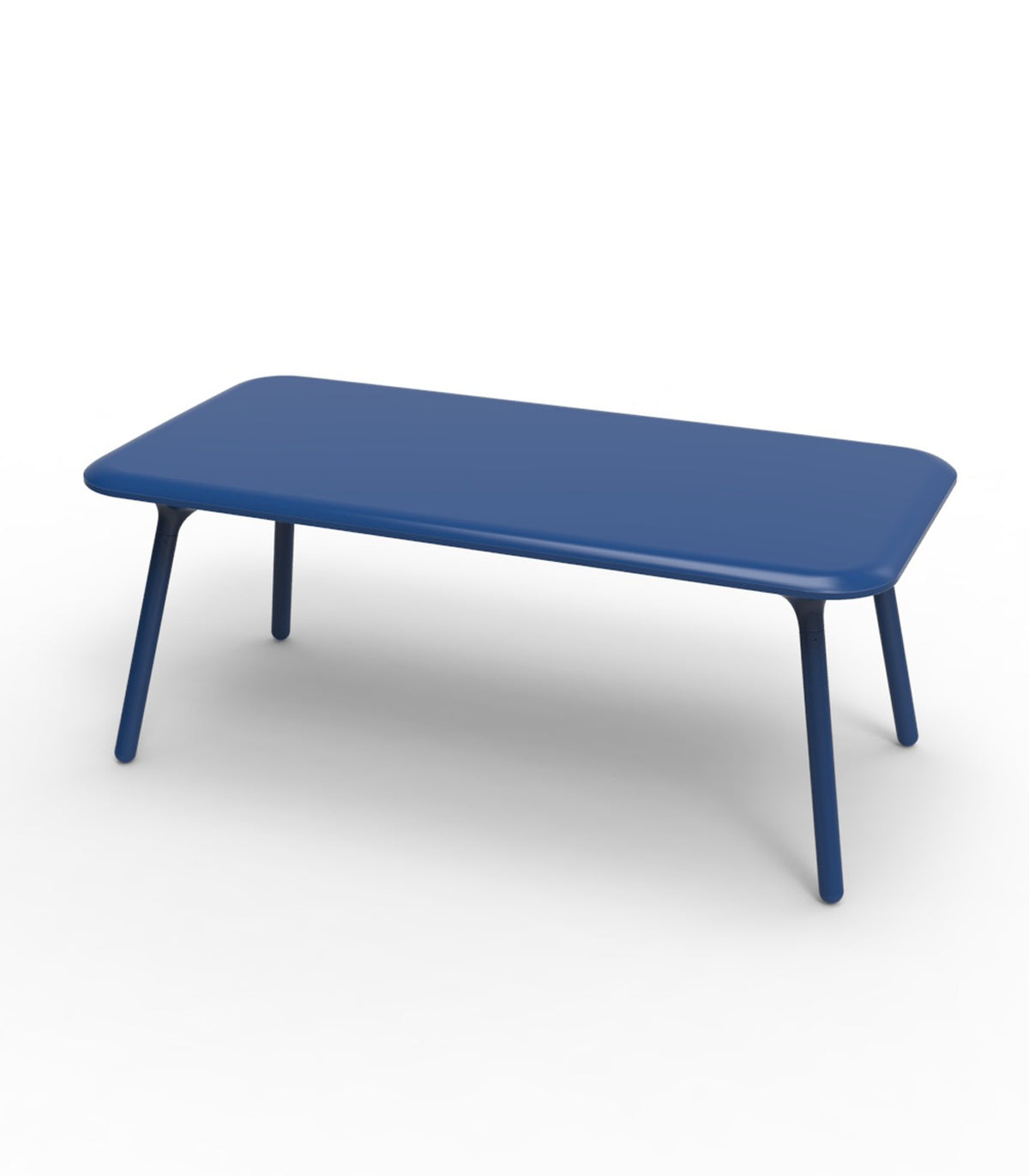 PAL rectangular design table lacquered finish - VONDOM - blue